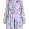 Cras Cph Kjoler<Beata Dress - Lilac Sprayflower