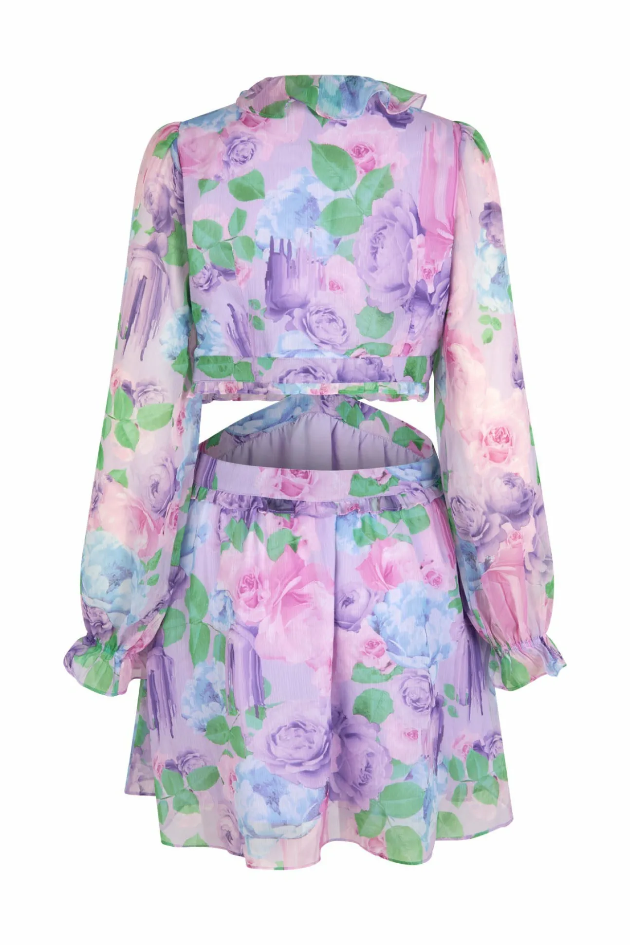 beata_dress__lilac_sprayf_1.webp Cras Cph Kjoler<Beata Dress - Lilac Sprayflower