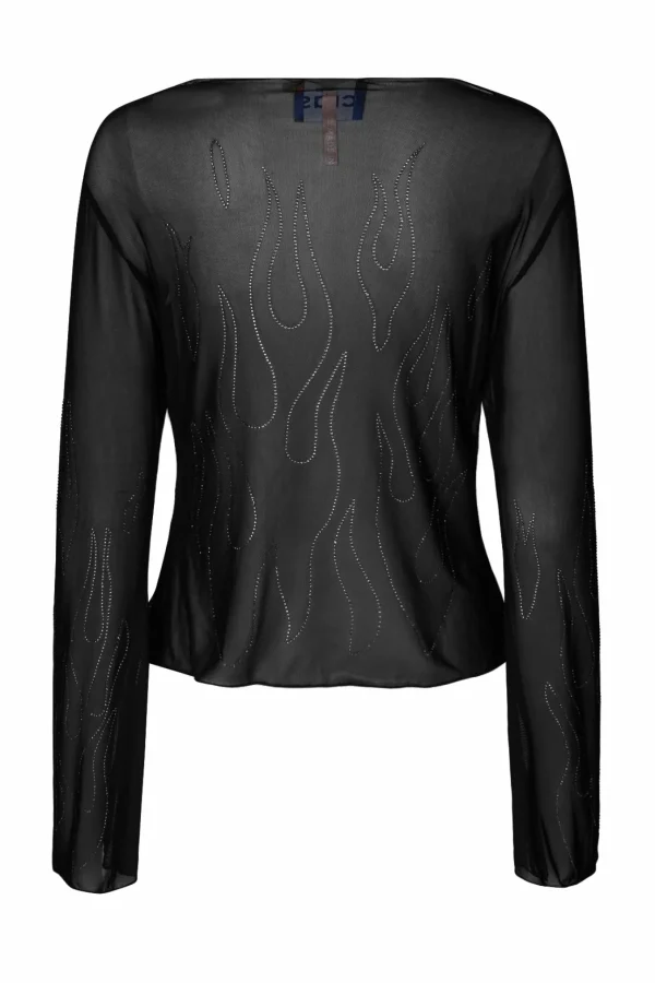 Cras Cph Bluser<Crystal Blouse - Black
