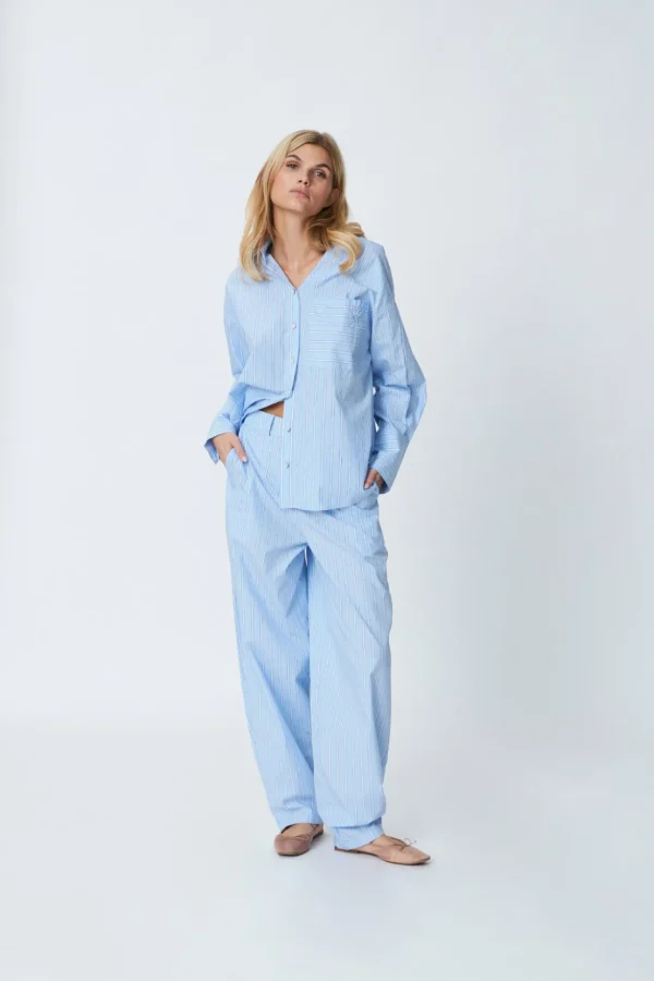 Cras Cph Bukser<Emily Pants - Serenity Stripe