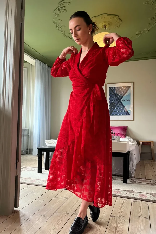 Cras Cph Kjoler<Laracras Dress - Fiery Red