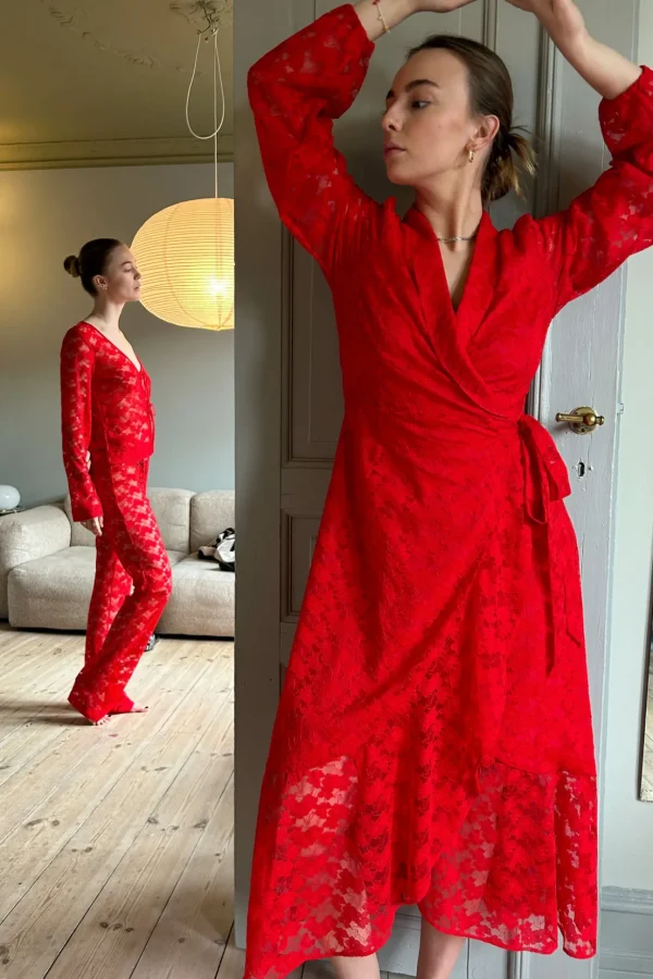 Cras Cph Kjoler<Laracras Dress - Fiery Red