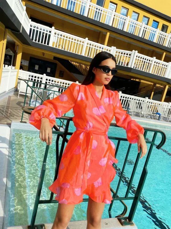 Cras Cph Kjoler<Linda Dress - Shell Coral