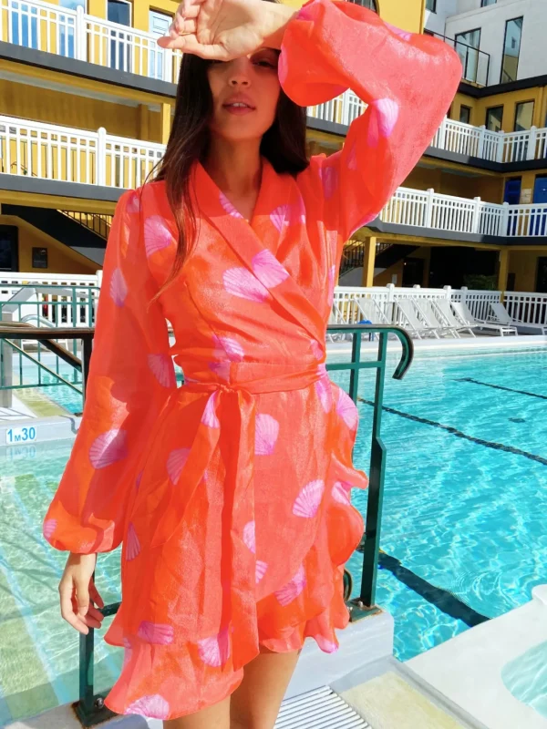 Cras Cph Kjoler<Linda Dress - Shell Coral