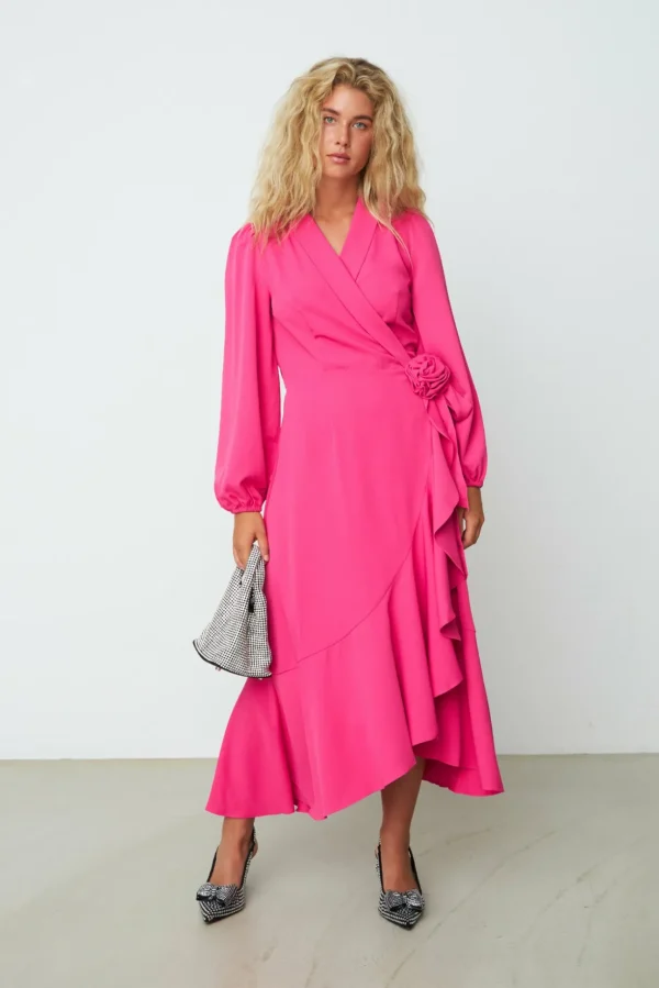 Cras Cph Kjoler<Lotus Dress - Fuchsia Pink