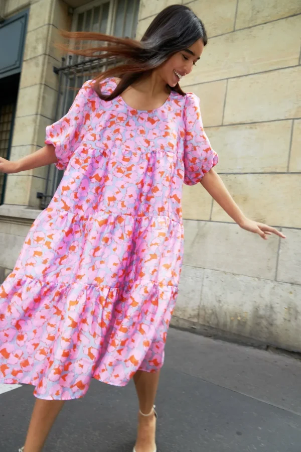 Cras Cph Kjoler<Lyra Dress - Lavender Leo