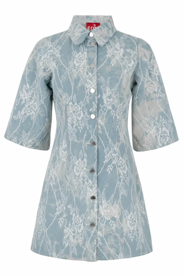 Cras Cph Kjoler<Meghan Dress - Delicate Bleach