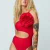 Cras Cph Badetøj<Satc Swimsuit - Racing Red