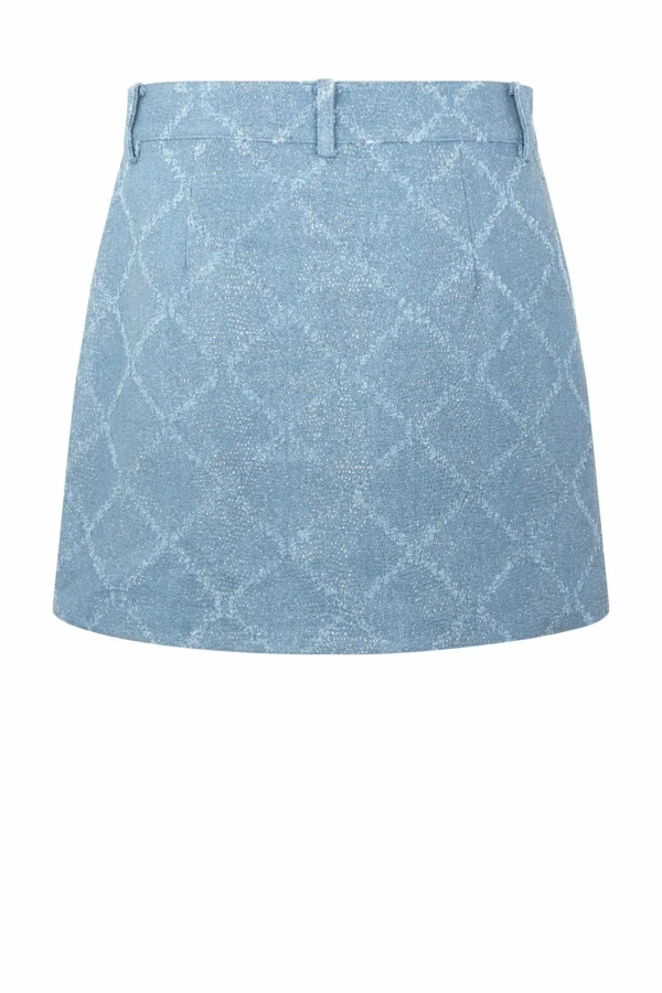 Cras Cph Shorts & Nederdele<Sparkle Skirt - Sparkle Denim