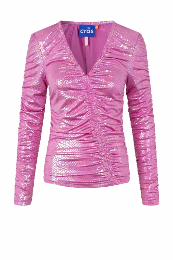 Cras Cph Bluser<Tatum Blouse - Pink Snake