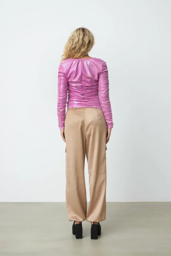 Cras Cph Bluser<Tatum Blouse - Pink Snake