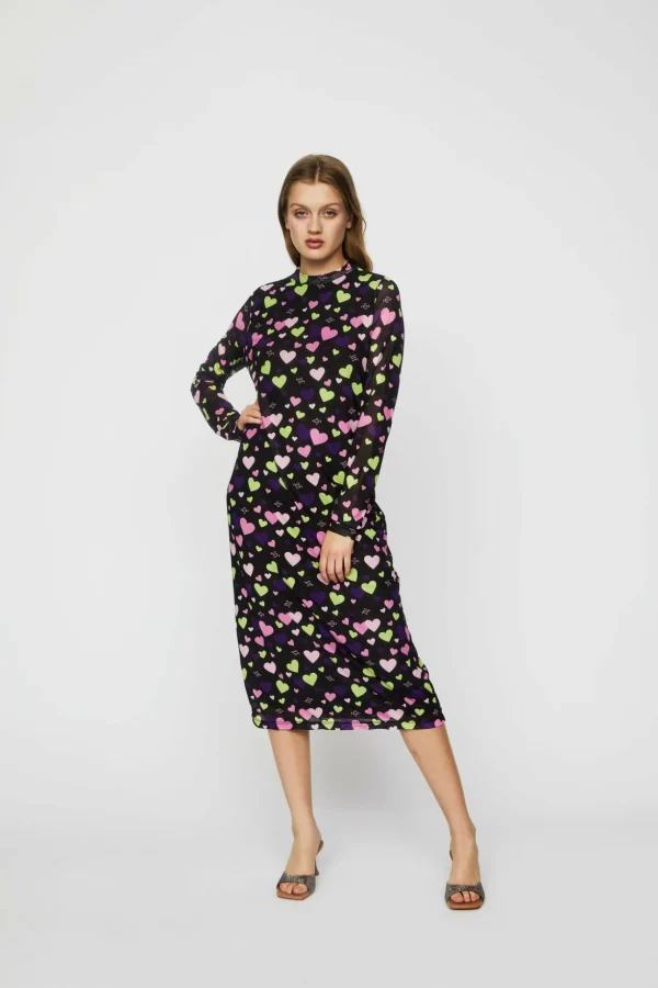 Cras Cph Kjoler<Toby Dress - Multi Logo Hearts