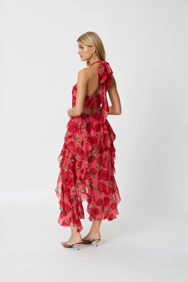 Cras Cph Kjoler<Valentina Dress - Coral Roses