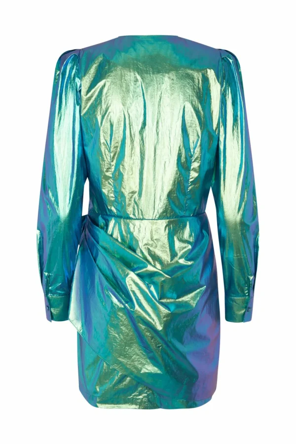 Cras Cph Kjoler<Yvonne Dress - Green Holo